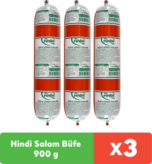 Hindi Salam Büfe 900 g x 3 adet