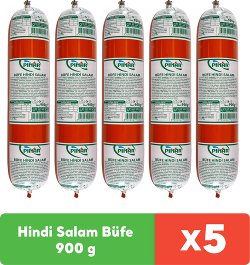 Hindi Salam Büfe 900 g x 5 adet