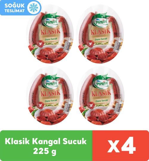 Klasik Dana Kangal Sucuk 225 g x 4 Adet