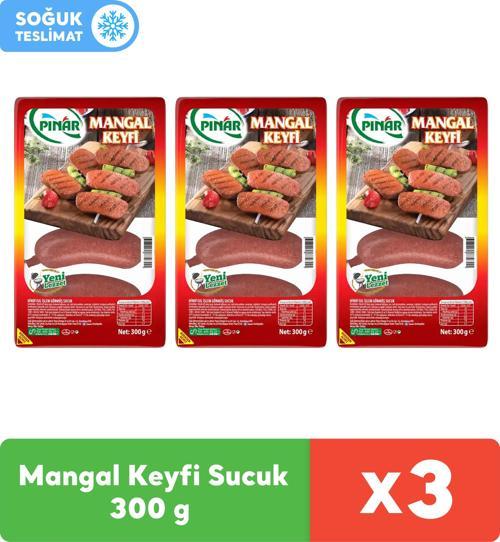 Mangal Keyfi Hindi Sucuk 300 g x 3 Adet