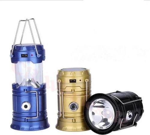 5800t Güneş Enerjili Şarj Edilebilir Usb Girişli Kamp Feneri