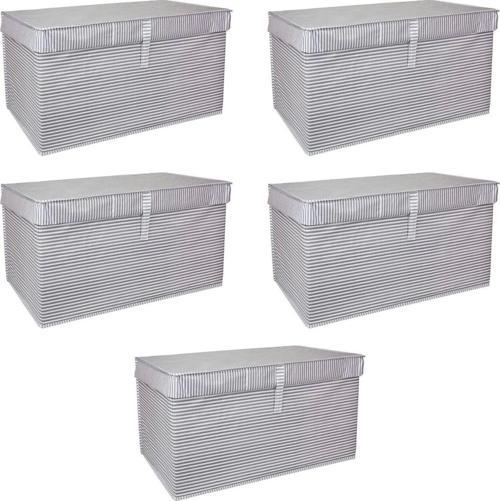 Çok Amaçlı Düzenleyici Kutu Organizer Cırt Cırtlı Hurç Mega Plus Boy 40cm X 30cm X 70cm (5 Adet)