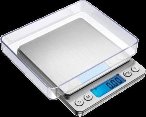 Crown Dijital Göstergeli Kare Mutfak Terazi (3 Kg/0.1)