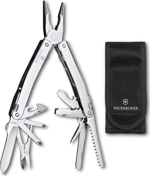 Victorinox 3.0224.MN MX Spirit Swisstool,Gümüş İsveç Çakısı