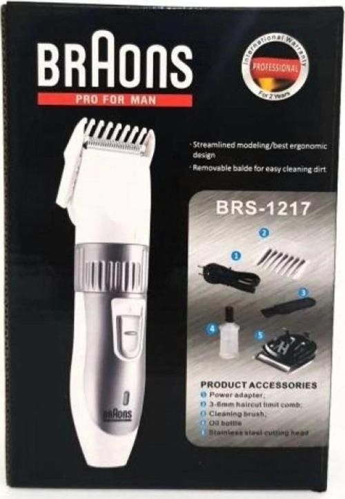 Braons Şarj Edilebilir Kablosuz Tıraş Makinesi Brs-1217