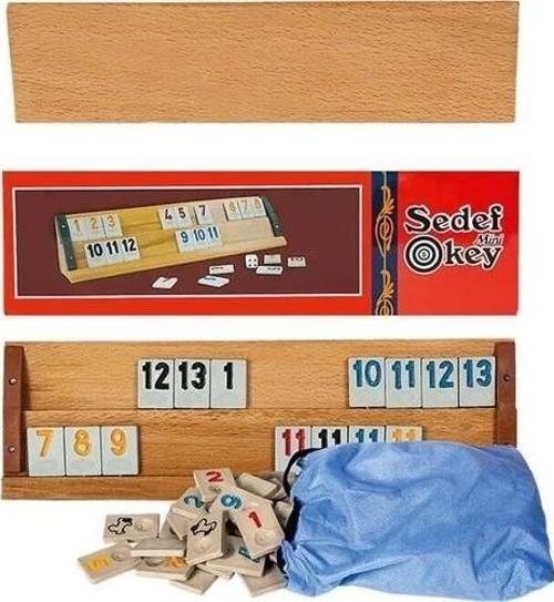 Eser Yetişkin Orta Boy Sedef Ağaç Okey Takımı