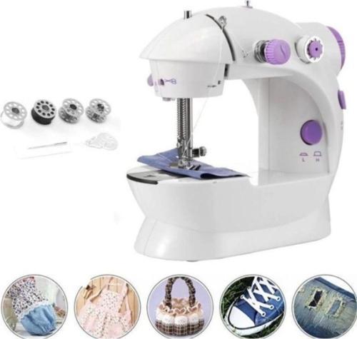 Dikiş Makinesi Sew Whiz Elektrikli Veya Pille Çalışabilen Çift Kademeli Işıklı Mini