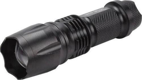 Gold Orion Km-84 Tasarruflu Şarjlı Zoomlu Metal El Feneri Kemer Klipsli