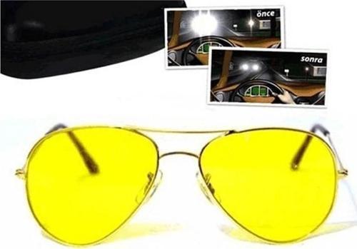 Metal Çerçeveli Anti Far Gece Görüş Gözlüğü (damla Modeli)