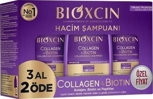 Collagen & Biotin Hacim Şampuanı 300 ml - 3 Al 2 Öde