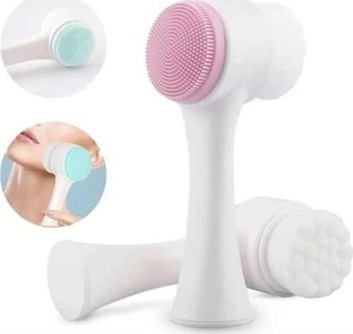 Ocean Çift Taraflı Cilt Ve Yüz Temizleme Fırçası