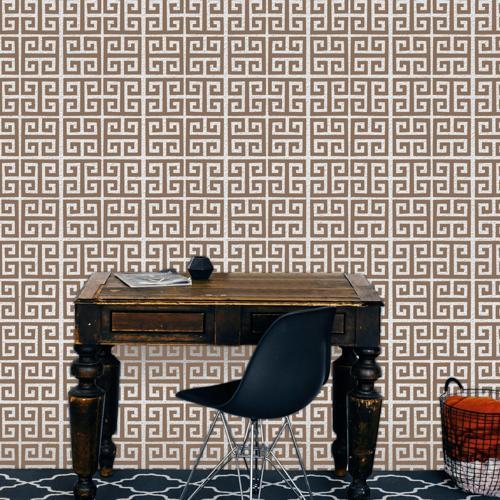 Antik Desen Stencil Boyama şablonu 30x30 cm, Duvar Stencil, Fayans Stencil, Mobilya Stencil