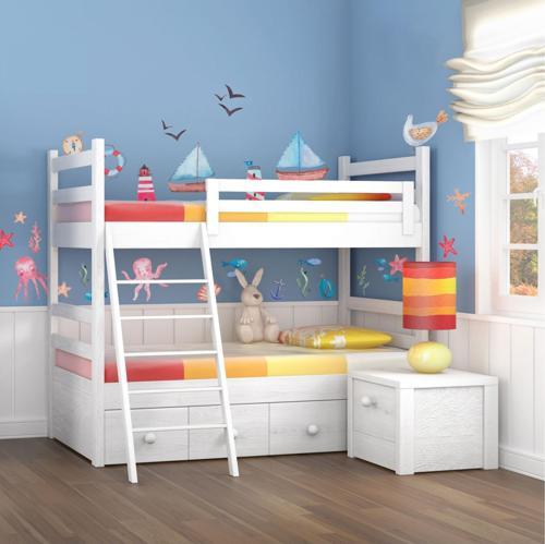 Denizaltı Çocuk Duvar Stickerı 50x70cm