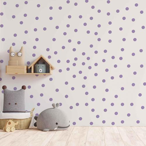 Küçük Daireler Duvar Stickerı 3,5 x 3,5 cm 168 adet