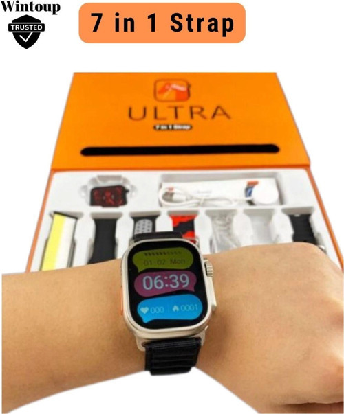 Ultrasmartwatch 7in1 Strap Akıllı Saat SA Saat 7 Farklı Kordon Hediyeli