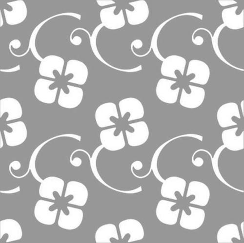 Yasemin Desen Stencil Boyama şablonu 30x30 cm, Duvar Stencil, Fayans Stencil, Mobilya Stencil