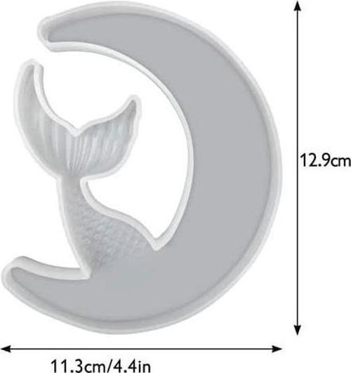 Epoksi Silikon Kalıp 100x129x10mm - Balina (313)	