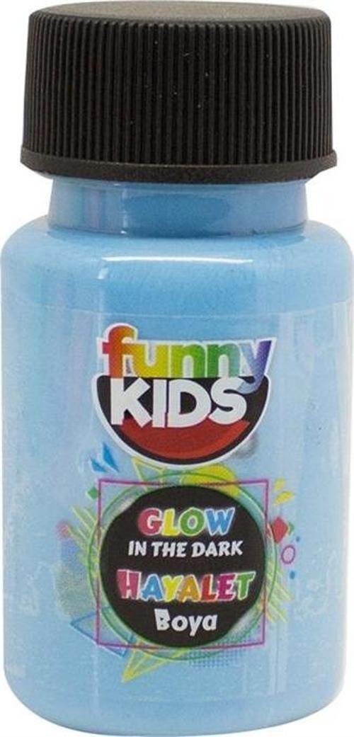 Funny Kids Glow In The Dark Hayalet Boya 50cc - 4488 Mavi