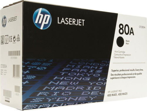 80A Black Siyah 2.700 Sayfa Toner CF280A