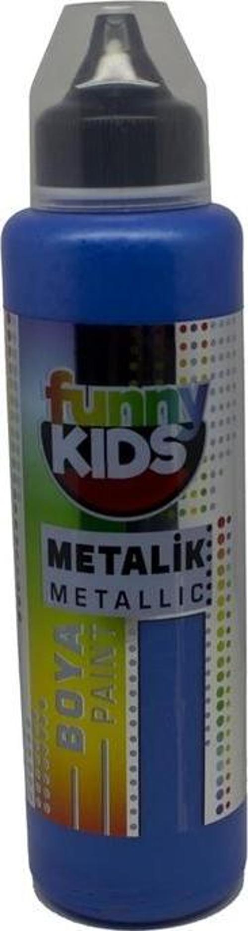 Funny Kids Metalik Boya 500cc - 2328 Mavi