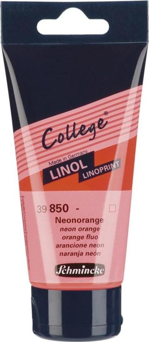 College Linol Boyası 75ml - Neon Orange 850