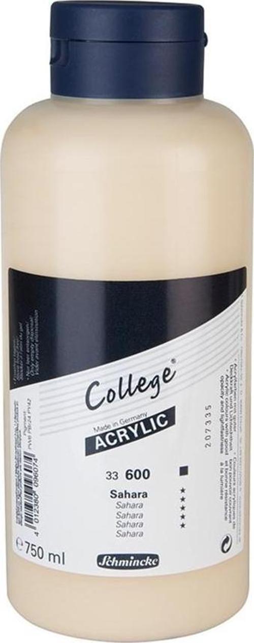 College Akrilik Boya 750ml - 600 Sahara