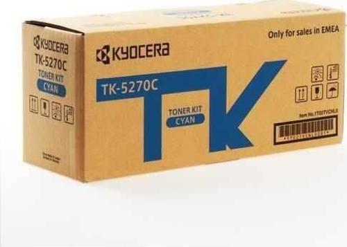 TK-5270C Cyan Mavi Orjinal Fotokopi Toneri Ecosys M6230cidn-M6630cidn P6230cdn 6.000 Sayfa