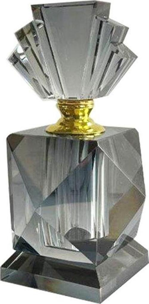 Kristal Grı By Şişe 10x10x17 Cm