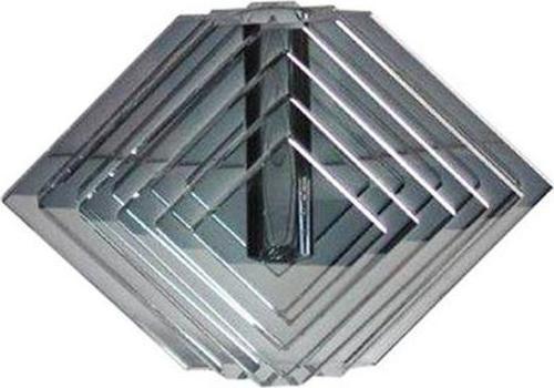 Kristal Gri Vazo 17x9x11 Cm