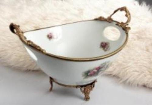 Miniature Antique Oval Salata Kase 36x25x21