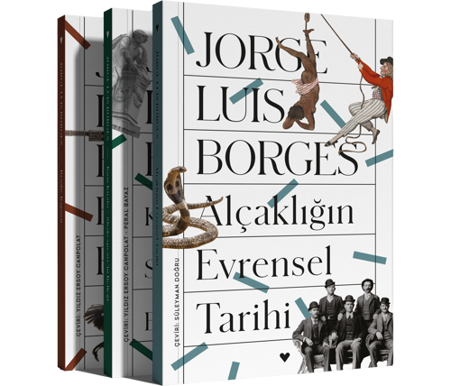 Jorge Luis Borges - Öykü Seti (3 Kitap)