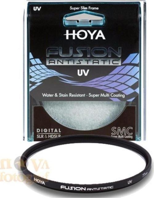 62Mm Fusion Antistatic Uv Filtre Siyah