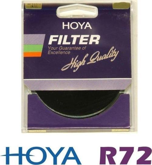 67Mm Infrared R72 Filtre Siyah