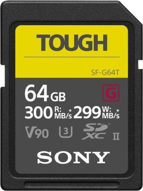 64Gb Sf-G Tough Serisi Uhs-Iı Sdxc Hafıza Kartı Siyah