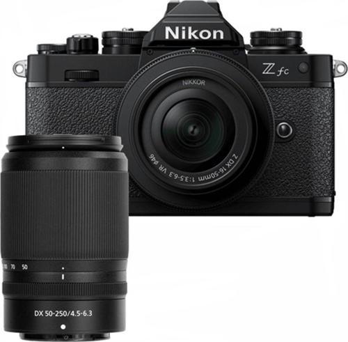 Z Fc 16-50Mm + 50-250Mm Lens Vr Çift Lensli Set (Siyah)