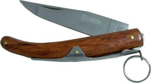 Okapi GC2079A Kahverengi Cep Çakısı 20cm - Manuel, Ahşap Sap
