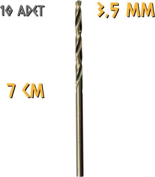 Tyson Metal Ahşap Delici HSS Matkap Ucu 3.5 mm. - 10 Adet
