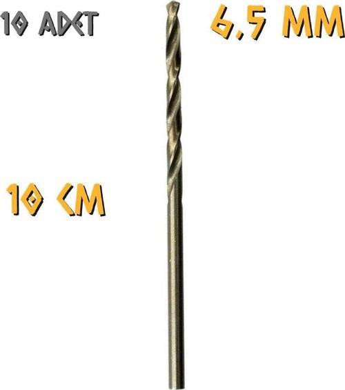 Tyson Metal Ahşap Delici HSS Matkap Ucu 6.5 mm. - 10 Adet