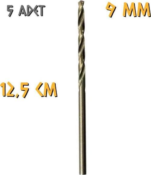 Tyson Metal Ahşap Delici HSS Matkap Ucu 9.0 mm. - 5 Adet