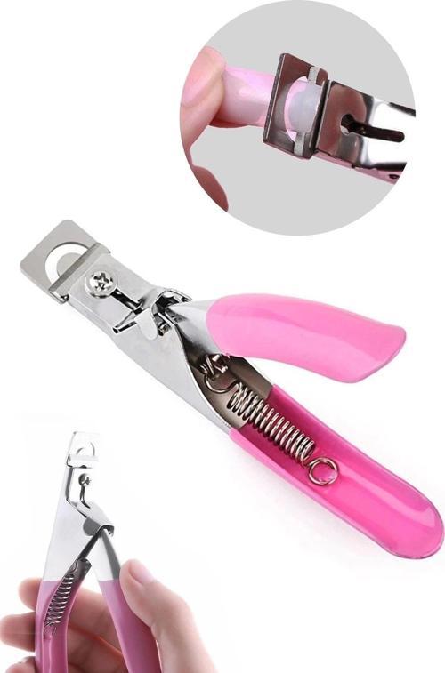 Takma Tırnak Protez Tırnak Pens Kesici Ayarlayıcı Giyotin