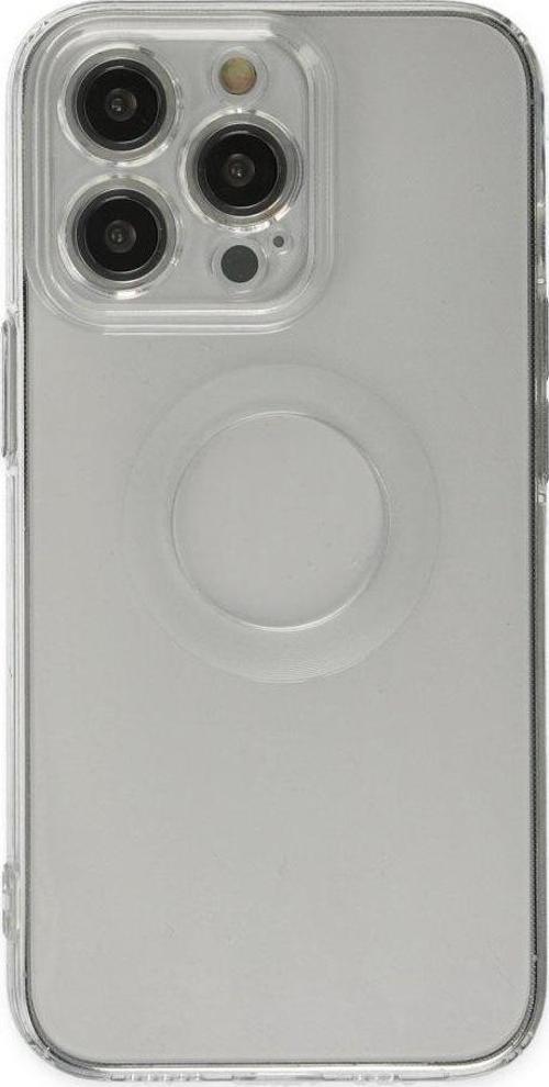 Apple iPhone 14 Pro Max Kılıf Kamera Korumalı Logo Gösteren Köşeleri Airbag Silikon Santa Lens Kapak