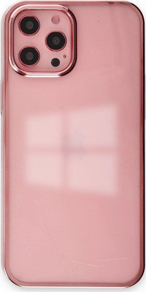 Apple iPhone 13 Pro Kılıf Kenar Çerçeve Sert p.c Lens Koruma Çerçeveli Element Kapak