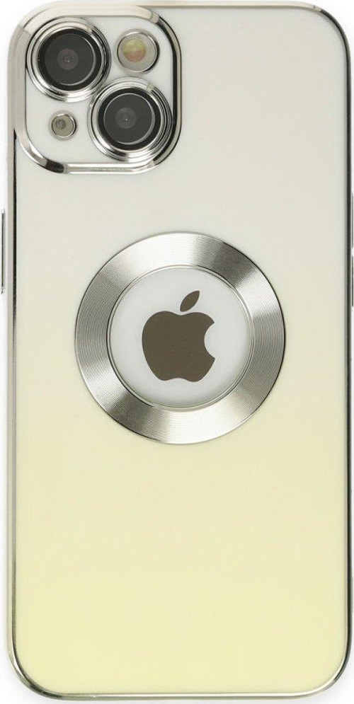 Apple iPhone 14 Kılıf Kamera Korumalı Logo Gösteren Silikon Best Kapak