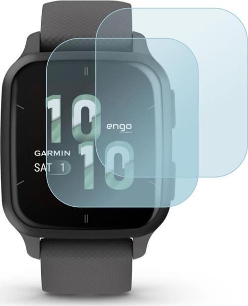 Garmin Venu Sq Ekran Koruyucu Nano Şeffaf 9H Sertlik 2 Adet