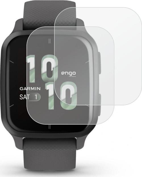 Garmin Venu Sq Mat Ekran Koruyucu TPU Film Şeffaf 2 Adet