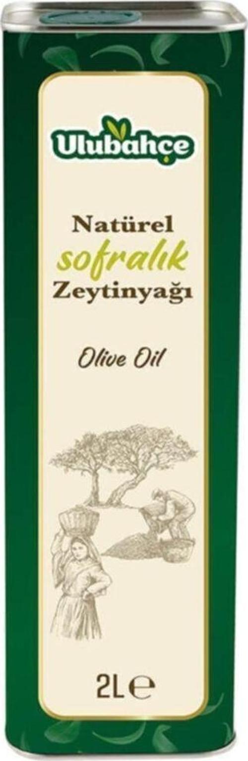 Ulubahçe Natürel Sofralık Zeytinyağı 2 Lt Teneke