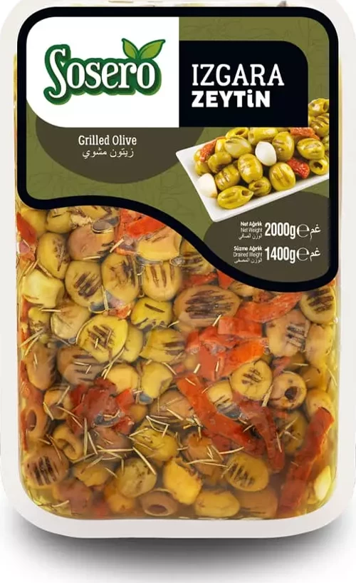 Grill Izgara Zeytin 1400 Gr Tabak