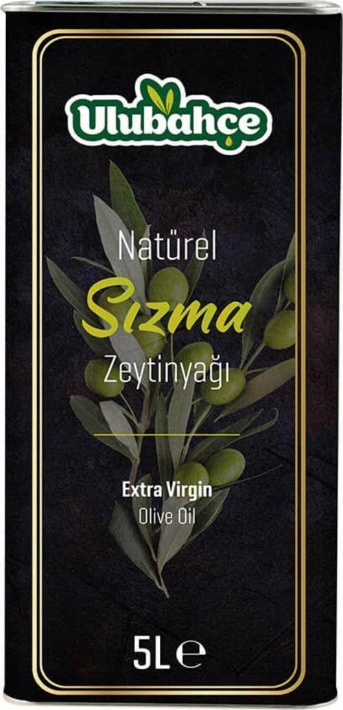 Natürel Sızma Zeytinyağı 5 Lt Teneke