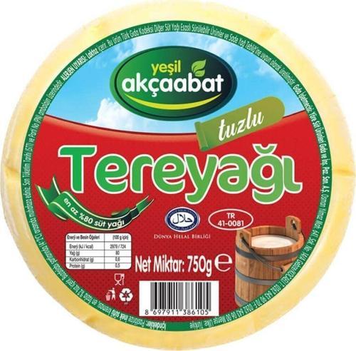 Trabzon Tereyağı Tuzlu 750 Gr