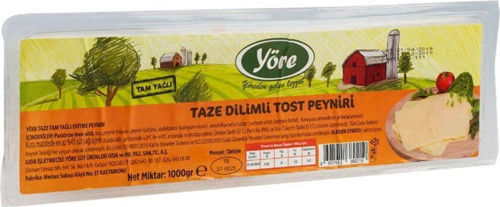 Dilimli Tost Peyniri 1000 Gr
